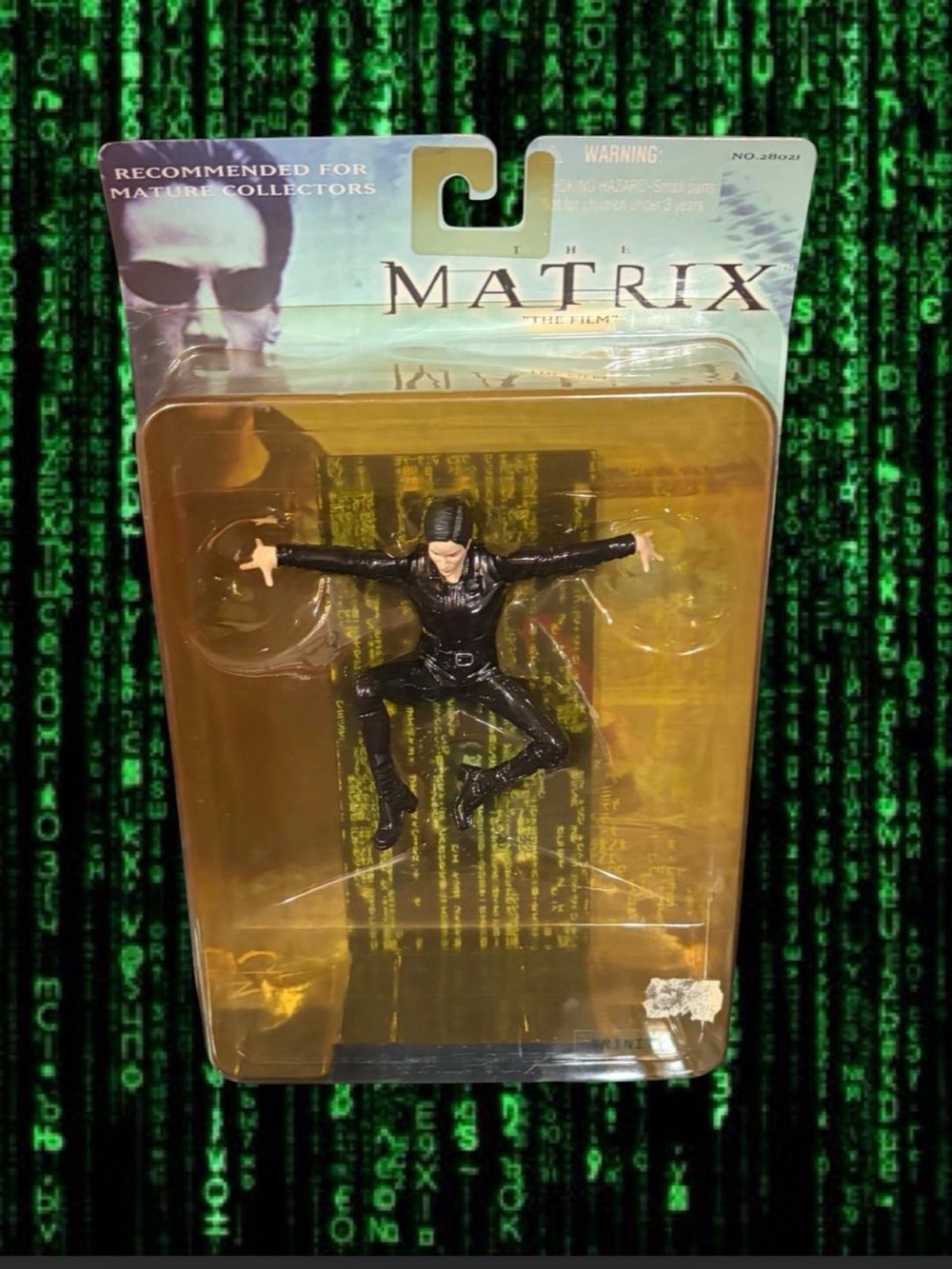2000 The Matrix Vintage Sealed Movie Collectible Action figure #28021